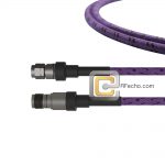 2.4 Male to 2.4 Female, 40 GHz, Composite OM-160FLEX Coax and RoHS