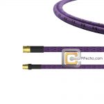 SMP Female to Mini SMP Female, 26.5 GHz, CompositeOM-086 Coax and RoHS