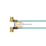 Right Angle Mini SMP Female to Right Angle Mini SMP Female, 26.5 GHz, OM-086 Coax and RoHS
