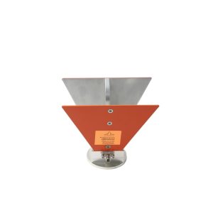 Broadband dual ridged horn antenna with frequency range of 2-32GHz and 10dBi Typ. gain