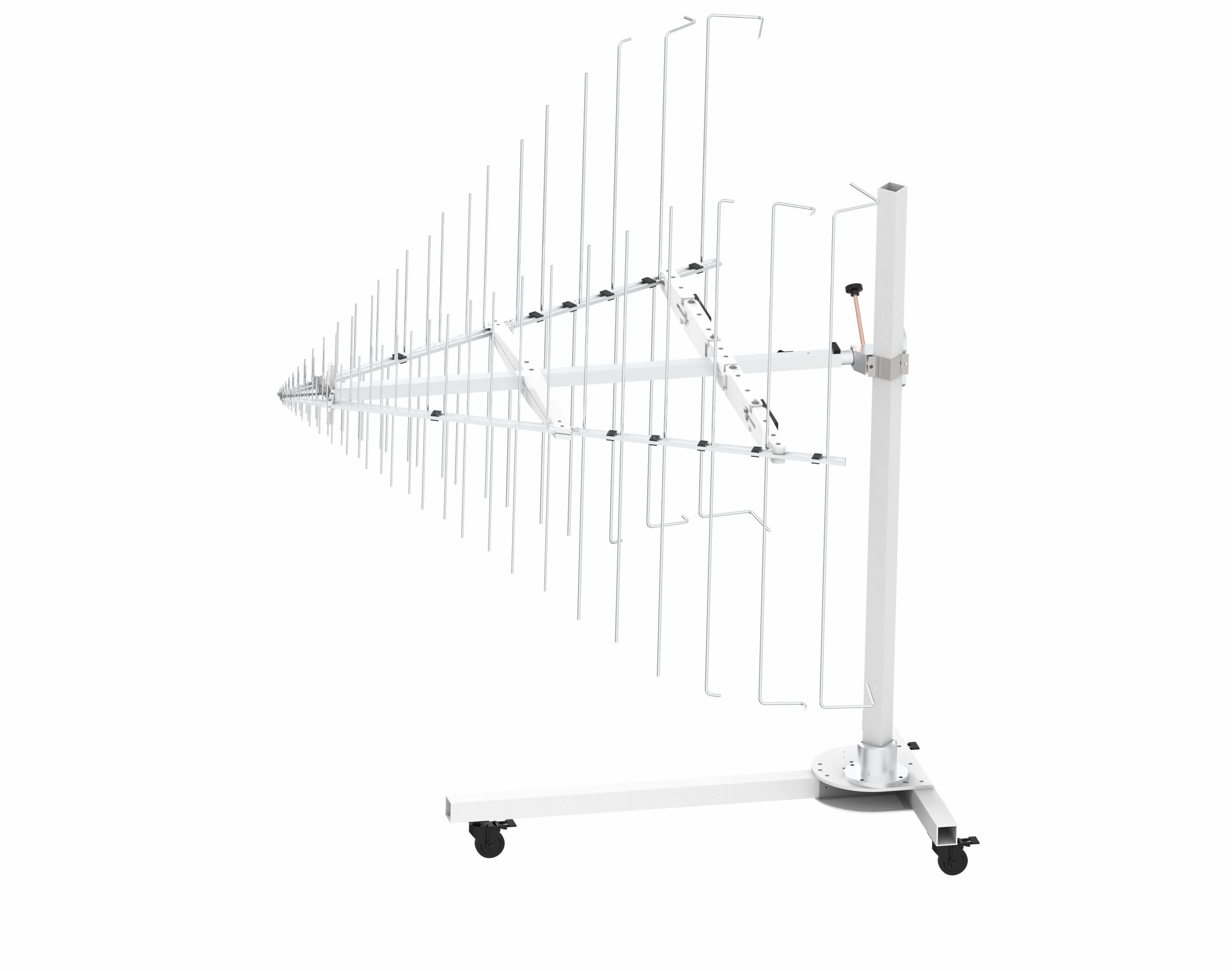 >8 dBi Gain, 0.08GHz to 3GHz, Log-Periodic Antenna OVLP-00830