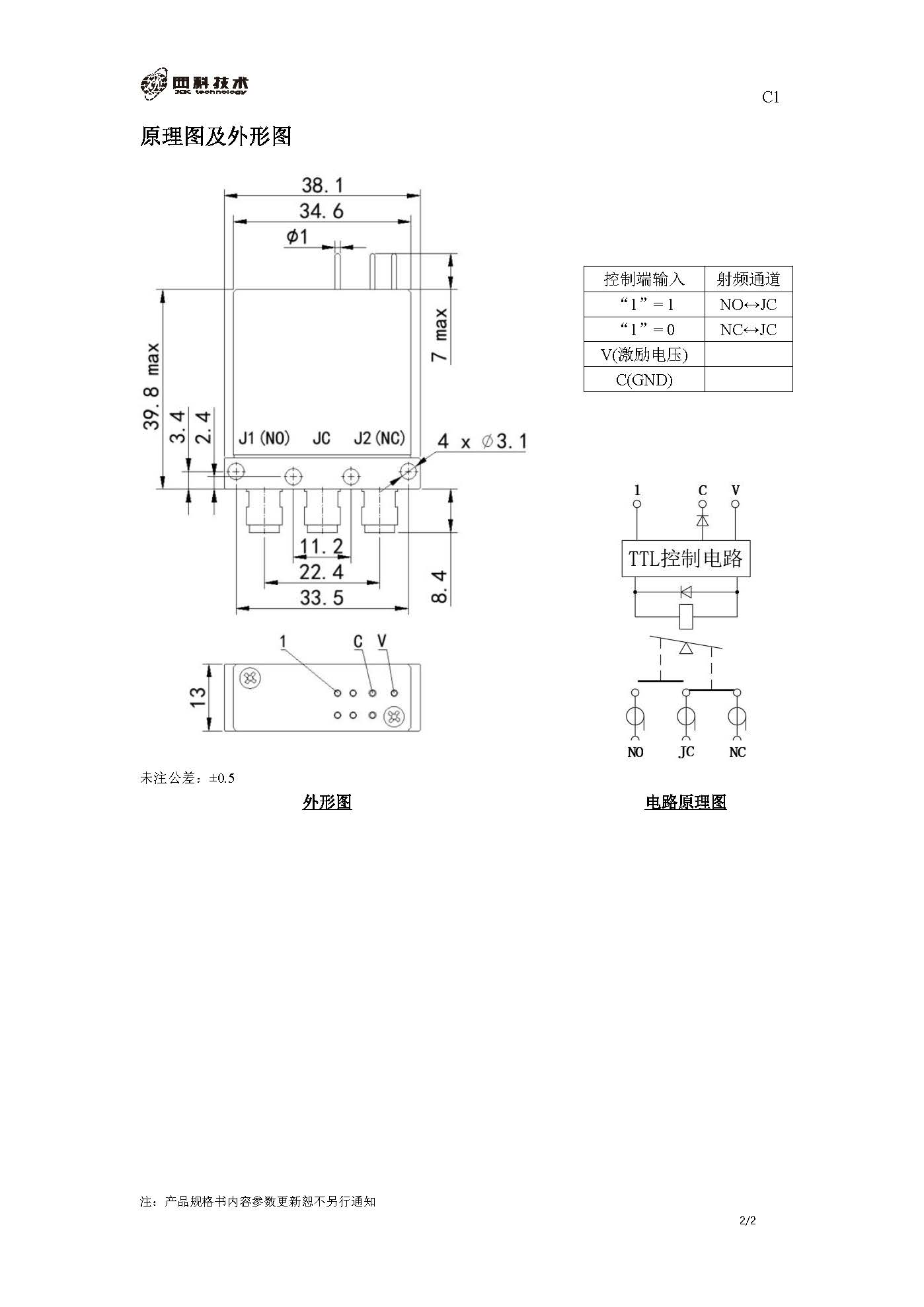 Radio Frequency Relay-Outline