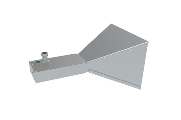 WR-187, 15 dBi Gain, 3.94GHz to 5.99GHz, Lite Pyramidal Standard Gain Horn Antenna