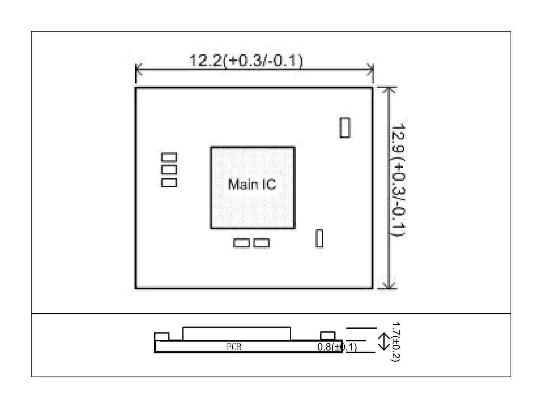 433Mbps USB2.0/USB2.0 Wi-Fi 5 Module 6221E-UUC-Outline