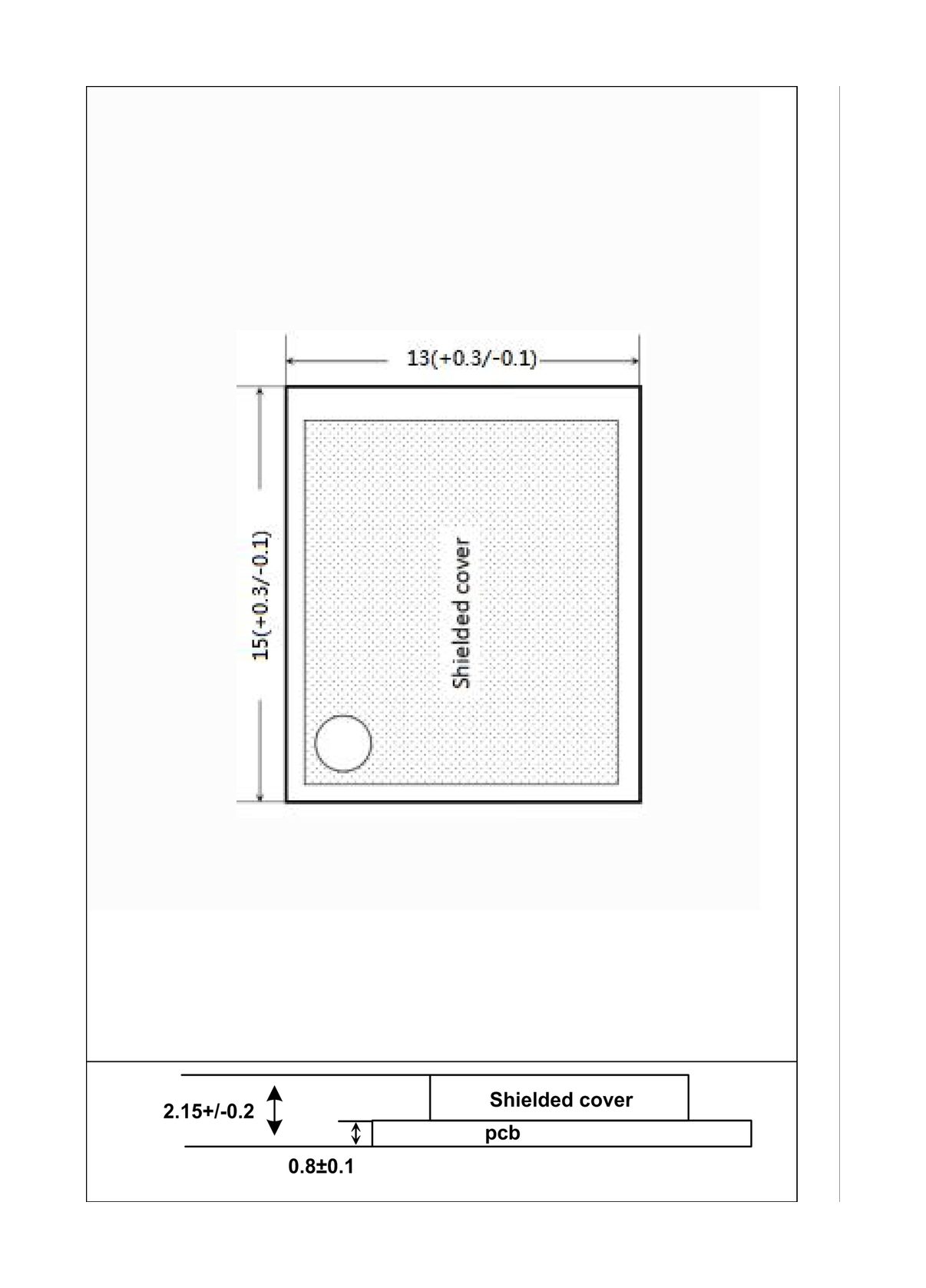 866Mbps SDIO3.0/Uart Wi-Fi 5 Module 6222B-SRC-Outline
