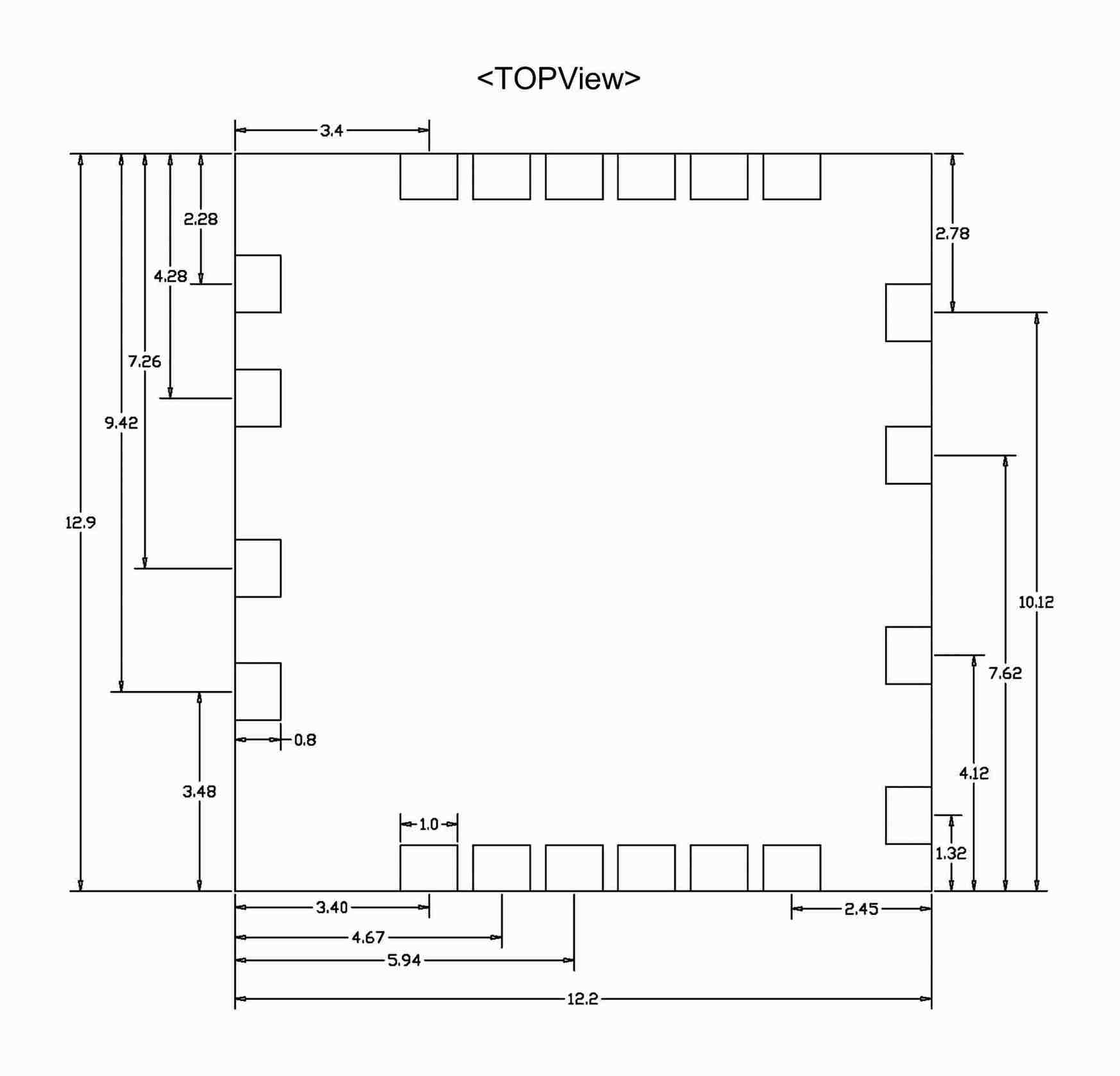 150Mbps USB2.0 Wi-Fi 4 Module 6233E-UUB-CG-Outline