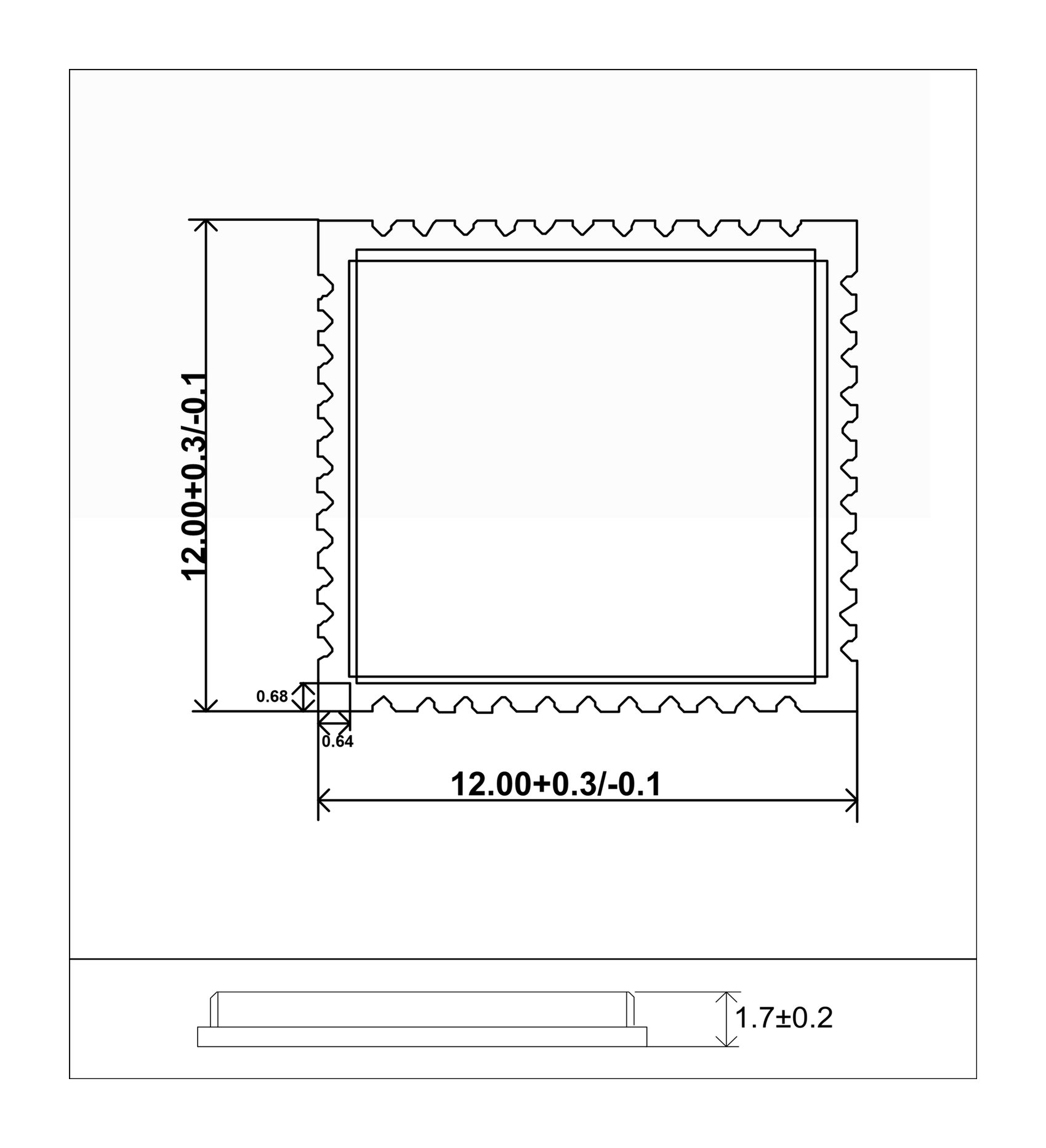 433Mbps SDIO3.0/Uart Wi-Fi 5 Module 8223A-SR-Outline