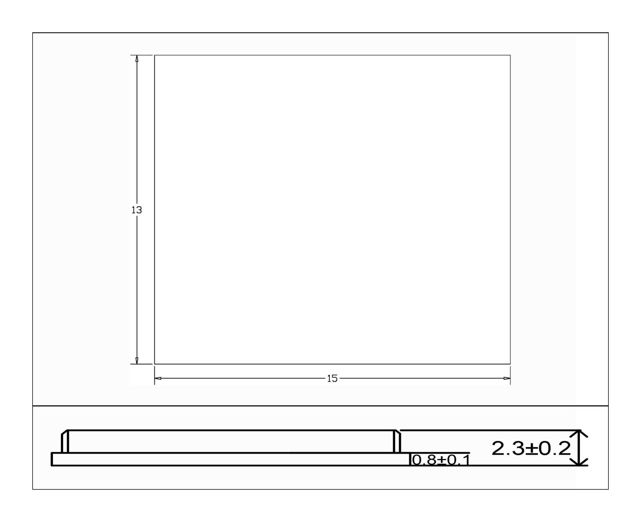 1200Mbps USB2.0/UART Wi-Fi 6 Module N280B-UUX-Outline