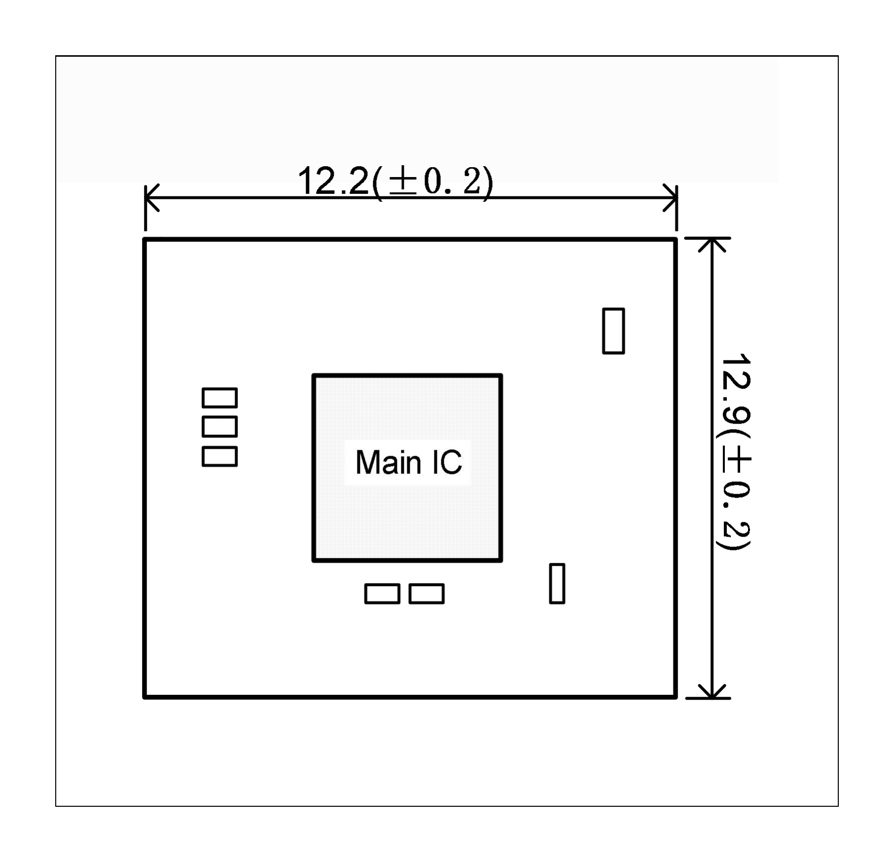 600.4Mbps USB2.0 Wi-Fi 6 Module N280E-U-Outline