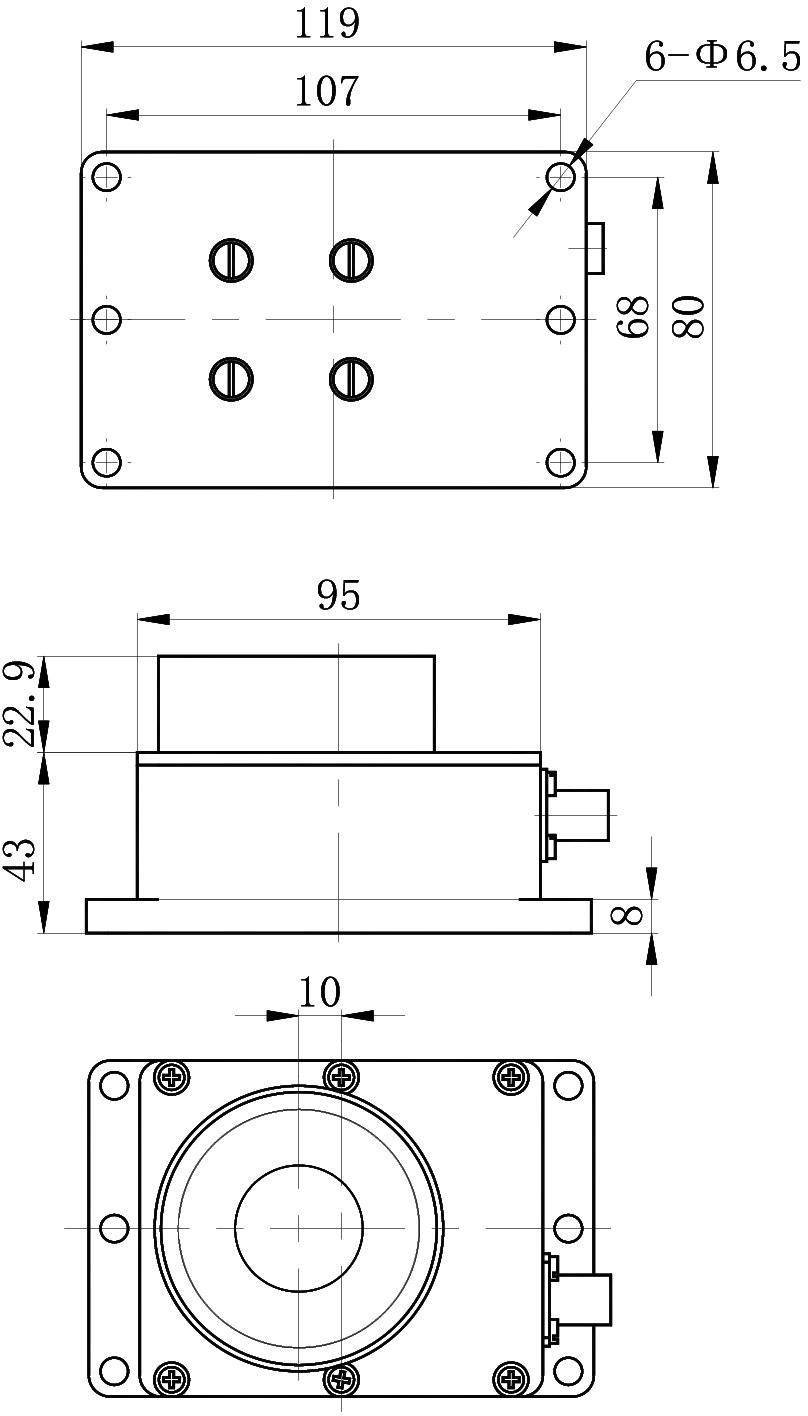 OL6142 Solenoid Assembly – 24VDC-Outline