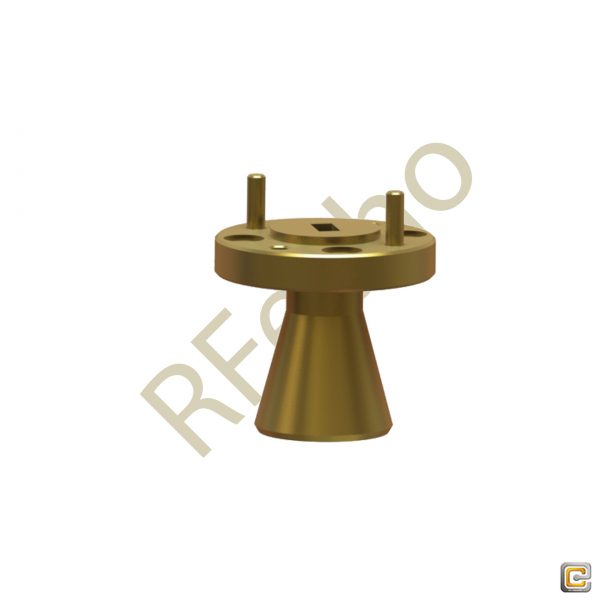 WR-12 - Circular Waveguide - E Band - Conical Horn Antenna - 15 dBi Gain WR-12 - Circular Waveguide - E Band - Conical Horn Antenna - 15 dBi Gain