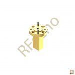 15 dBi Gain, 75 GHz to 110 GHz, WR-10 Waveguide Millimeter SGH Antenna