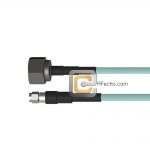 Low Loss SMA Male to N Male, 18 GHz, LL335i Coax and RoHS