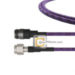Low Loss TNC Male to N Female, 11 GHz, Composite LL335i Coax and RoHS