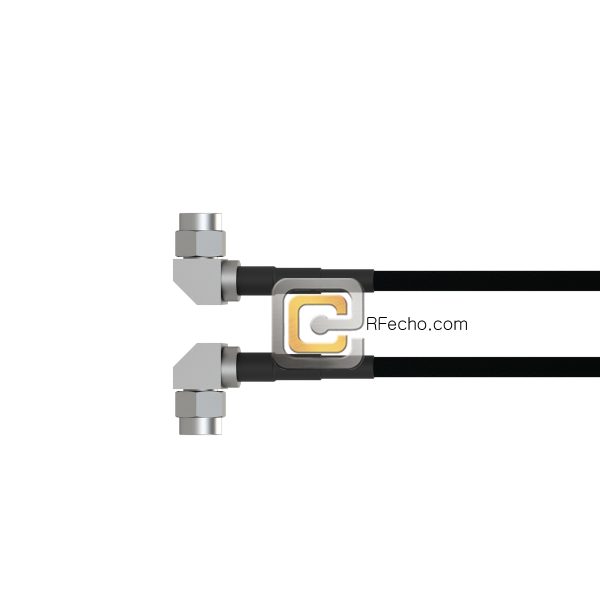 Right Angle SMA Male to Right Angle SMA Male LMR-240 Coax and RoHS F047-321R0-321R0-58-N Right Angle SMA Male to Right Angle SMA Male LMR-240 Coax and RoHS F047-321R0-321R0-58-N