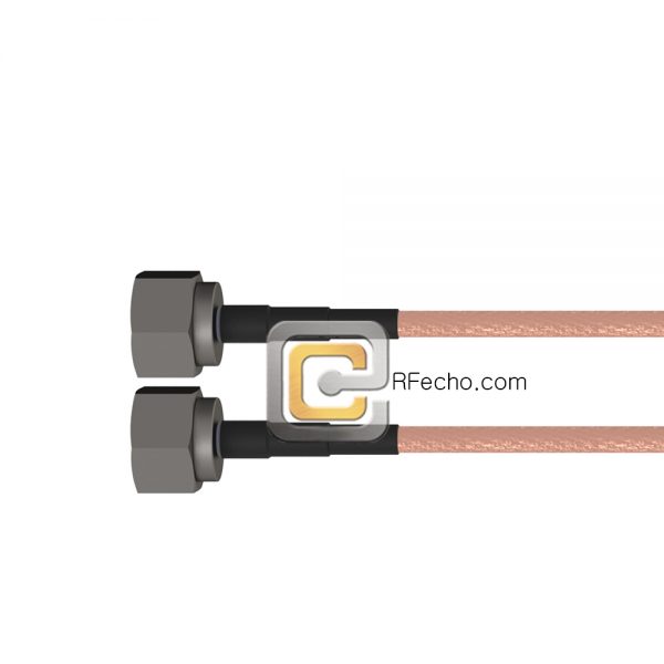 N Male to N Male RG-142 Coax and RoHS F061-291S0-291S0-125-N N Male to N Male RG-142 RF Coaxial Cable RoHs
