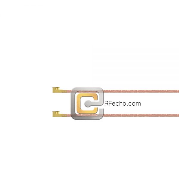 UMCX 2.5 Plug to UMCX 2.5 Plug RG178 Coax and RoHS F074-451S0-451S0-30-N UMCX 2.5 Plug to UMCX 2.5 Plug RG178 Coax and RoHS F074-451S0-451S0-30-N