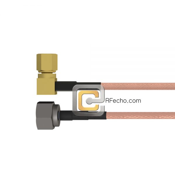 N Male to Right Angle SSMC Plug RG-316 Coax and RoHS F065-291S0-381R0-30-N N Male to Right Angle SSMC Plug RG-316 Coax and RoHS F065-291S0-381R0-30-N