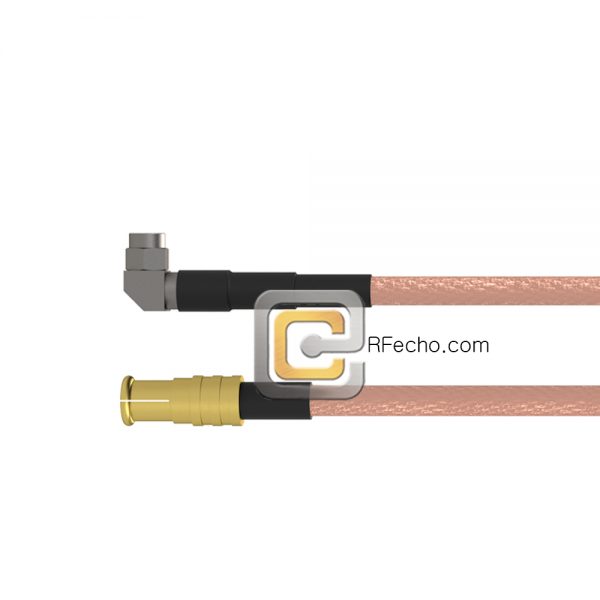 Right Angle SMA Male to MCX Plug RG-316 Coax and RoHS F065-321R0-251S0-30-N Right Angle SMA Male to MCX Plug RG-316 Coax and RoHS F065-321R0-251S0-30-N