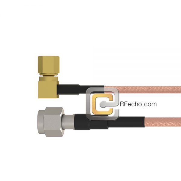 Right Angle SSMC Plug to TNC Male RG-316 Coax and RoHS F065-381R0-411S0-30-N Right Angle SSMC Plug to TNC Male RG-316 Coax and RoHS F065-381R0-411S0-30-N
