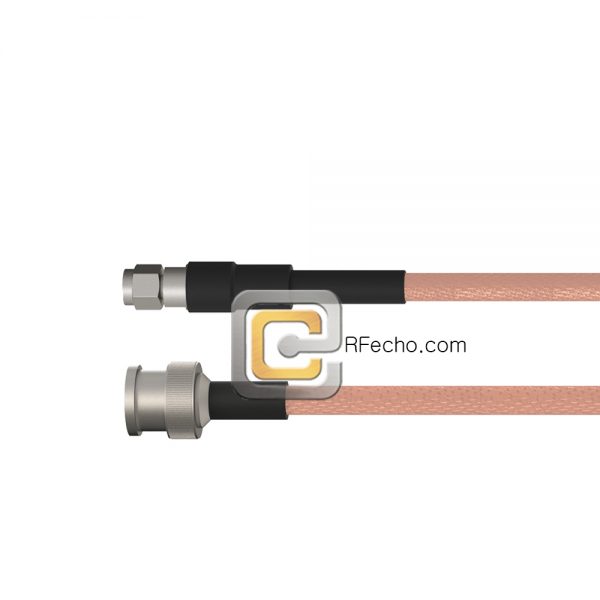 BNC Male to SMA Male RG-58 Coax and RoHS F070-221S0-321S0-40-N BNC Male to SMA Male RG-58 Coax and RoHS F070-221S0-321S0-40-N