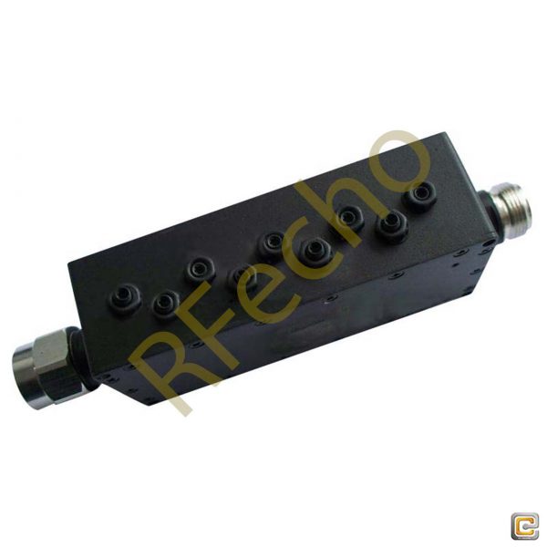 Bandpass Filter From 0.832GHz To 0.862GHz With N-Type M/F Connectors Bandpass Filter From 0.832GHz To 0.862GHz With N-Type M/F Connectors