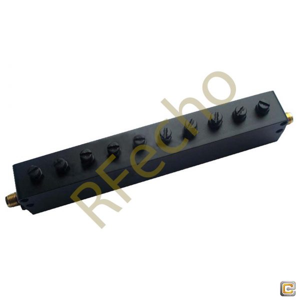 RF Cavity Band Reject Filter 4900MHz to 5900MHz rejection ≥ 40dB Band Reject Passive RF Filter with SMA Female Connector RF Cavity Band Reject Filter, Band Reject Passive RF Filter, SMA Female Connector