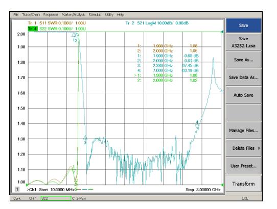 DC-2.0GHz, Rejection: 60dB @ 2.38~7.0GHz, Low Pass Cavity Filter OLP-2000 02