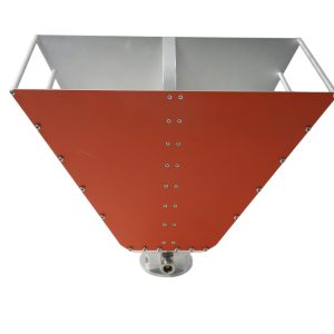 Broadband dual ridged horn antenna, frequency ranges from 0.8-12GHz, 10.5dBi Gain