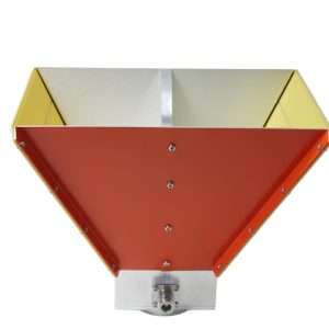 Broadband dual ridged horn antenna, frequency ranges from 1-18GHz, 10.5dBi Gain