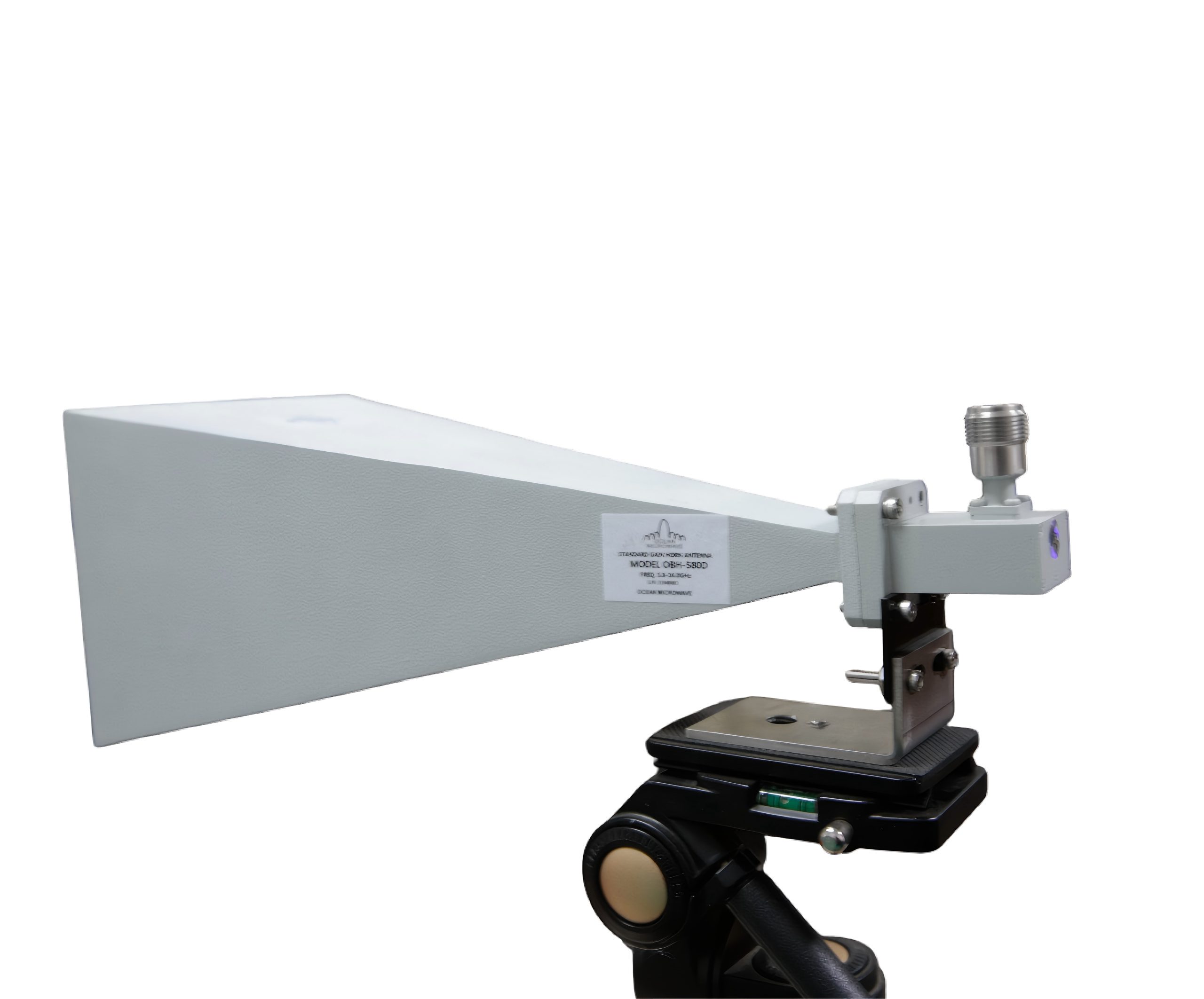 Broadband dual ridged horn antenna 5.8-20GHz,17-23dBi Gain