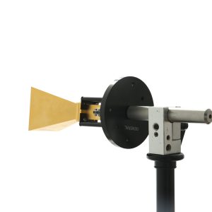 Broadband dual ridged horn antenna 7.5-18GHz,15dBi