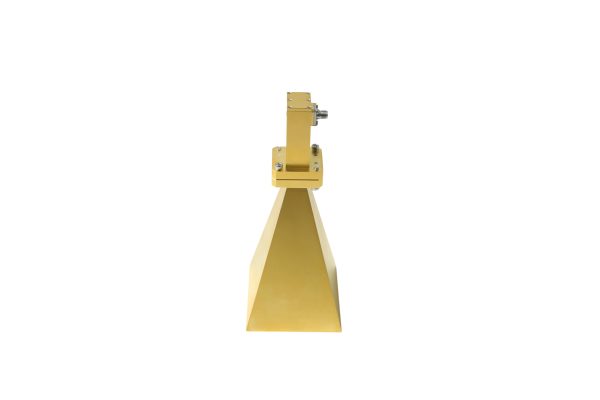 Broadband dual ridged horn antenna 7.5-18GHz,15dBi