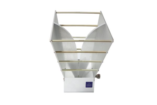 Broadband dual ridged horn antenna, frequency ranges from 0.8-8GHz, 10.5dBi Gain