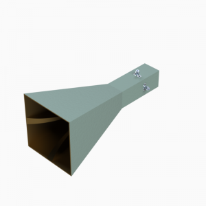 dual polarized horn antenna