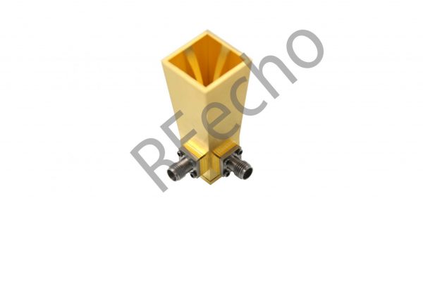 18-40GHz dual polarized horn antenna