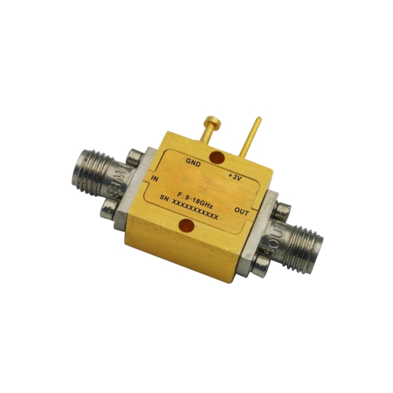 Ultra Wide Band Low Noise Amplifier From 9GHz to 18GHz With a Nominal