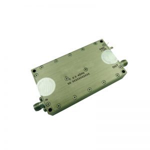 Ultra Wide Band Low Noise Amplifier From 0.5GHz to 4GHz With a Nominal 45dB Gain NF 0.8dB SMA-Female Connectors