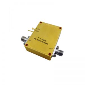 Ultra Wide Band Low Noise Amplifier From 2GHz to 18GHz With a Nominal 15.5dB Gain NF 5.5dB SMA-F Connectors