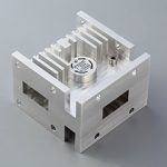 6.58 GHz to 10.0 GHz, 0.3 dB Insertion Loss, 20 dB Isolation, WR112 High Power Series Isolator-BH84-60B