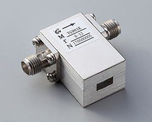 6 GHz to 12 GHz, 0.6 dB Insertion Loss, 18 dB Isolation, SMA/N Coaxial Series Isolator-TG901K