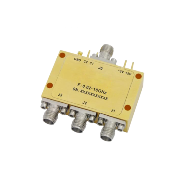 Absorptive Coaxial   SP3T Switch from 0.02GHz to 18GHz .OSA0300021800A