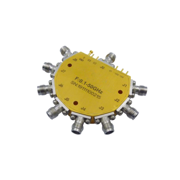 Absorptive Coaxial   SP8T Switch from 0.1GHz to 50GHz .OSA0800105000B