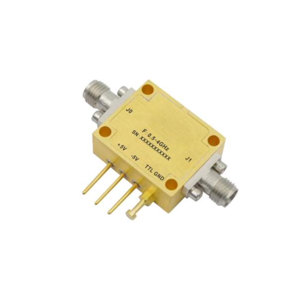 Absorptive Coaxial   SPST Switch from 0.5GHz to 4GHz .OSA0100500400A