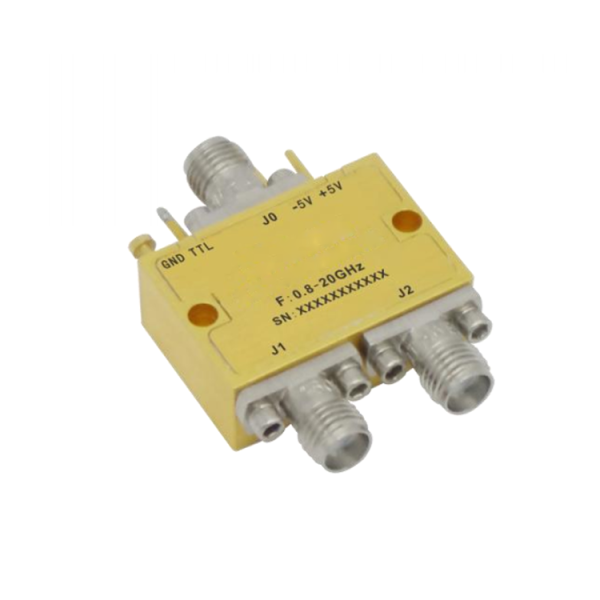 Absorptive Coaxial   SP2T Switch from 0.8GHz to 20GHz .OSA0200802000A