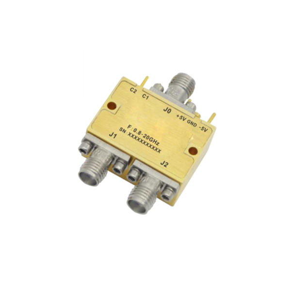 Absorptive Coaxial   SP2T Switch from 0.8GHz to 20GHz .OSR0200802000A