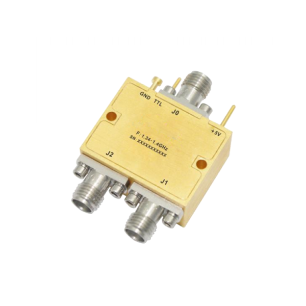 Absorptive Coaxial   SP2T Switch from 1.34GHz to 1.4GHz .OSR0201340140A