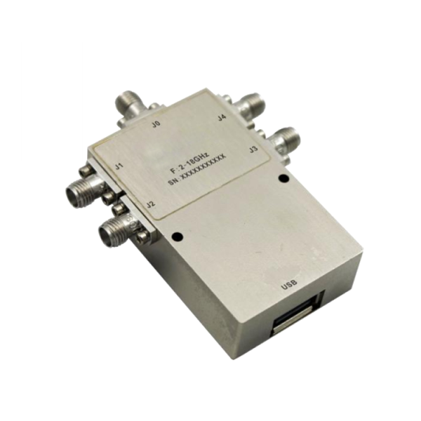 Absorptive Coaxial   SP4T Switch from 2GHz to 18GHz .OSA0402001800U