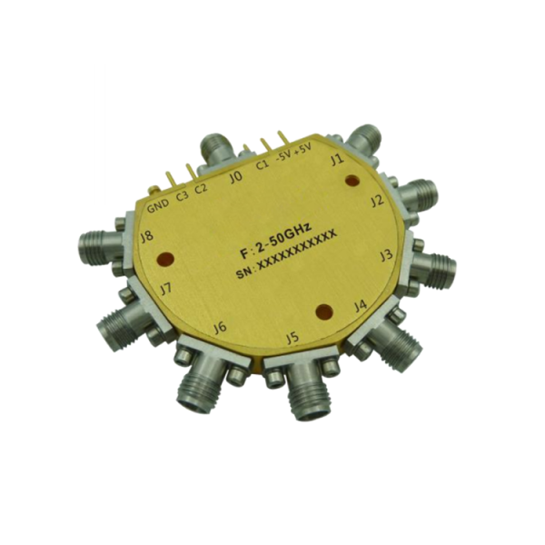 Absorptive Coaxial   SP8T Switch from 2GHz to 50GHz .OSA0802005000A