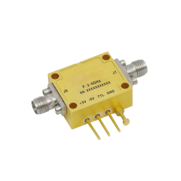 Absorptive Coaxial   SPST Switch from 2GHz to 8GHz .OSA0102000800A